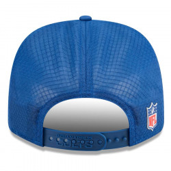 Indianapolis Colts New Era 2025 Sideline 9SEVENTY Trucker Adjustable Hat - Royal
