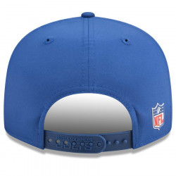 Indianapolis Colts New Era 2025 Sideline Split Panel 9FIFTY Snapback Hat - Royal