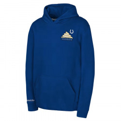 Indianapolis Colts Mitchell & Ness Youth Blue Pie Day Hoodie - Royal
