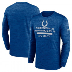 Indianapolis Colts Nike Sideline Velocity Performance Long Sleeve T-Shirt - Royal