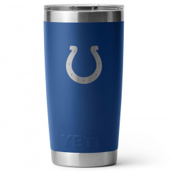 YETI Indianapolis Colts 20oz. Rambler Tumbler with Magslider Lid