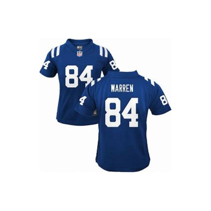 Youth Nike Tyler Warren Royal Indianapolis Colts Game Jersey